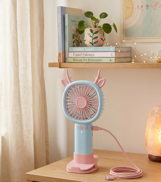 mini-ventilador-kawaii-ciervo-pinza-vimarq.com-El-Salvador