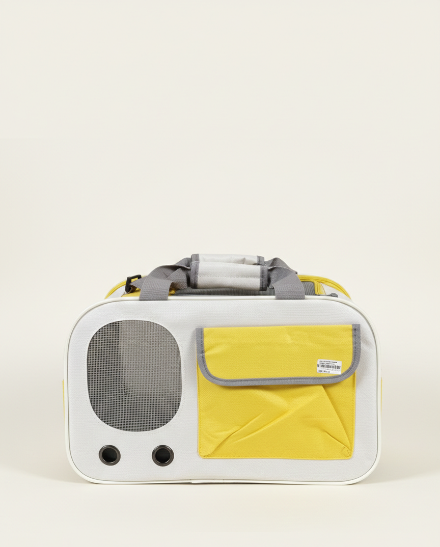 mochila-transporte-perro-blanco-amarillo-vimarq.com | El Salvador