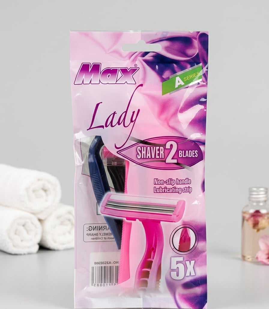 paquete-rasuradoras-max-lady-5x