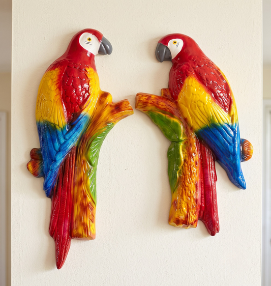 par-guacamayas-barro-letrero-bienvenidos-vimarq.com-El-Salvador