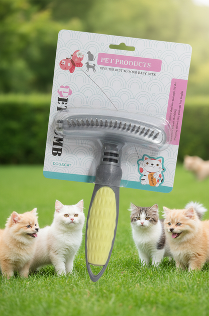 peine-rastrillo-mascotas-dong-da-amarillo-vimarq.com | El Salvador