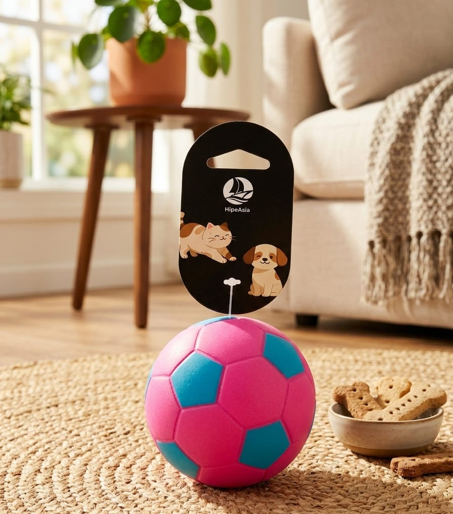 pelota-juguete-rosa-azul-para-perros-interiores-vimarq.com | El Salvador3