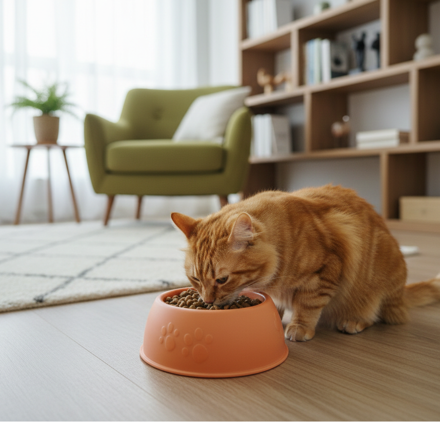 perro-comiendo-plato-verde-ergonomico-vimarq.com-El-Salvador4
