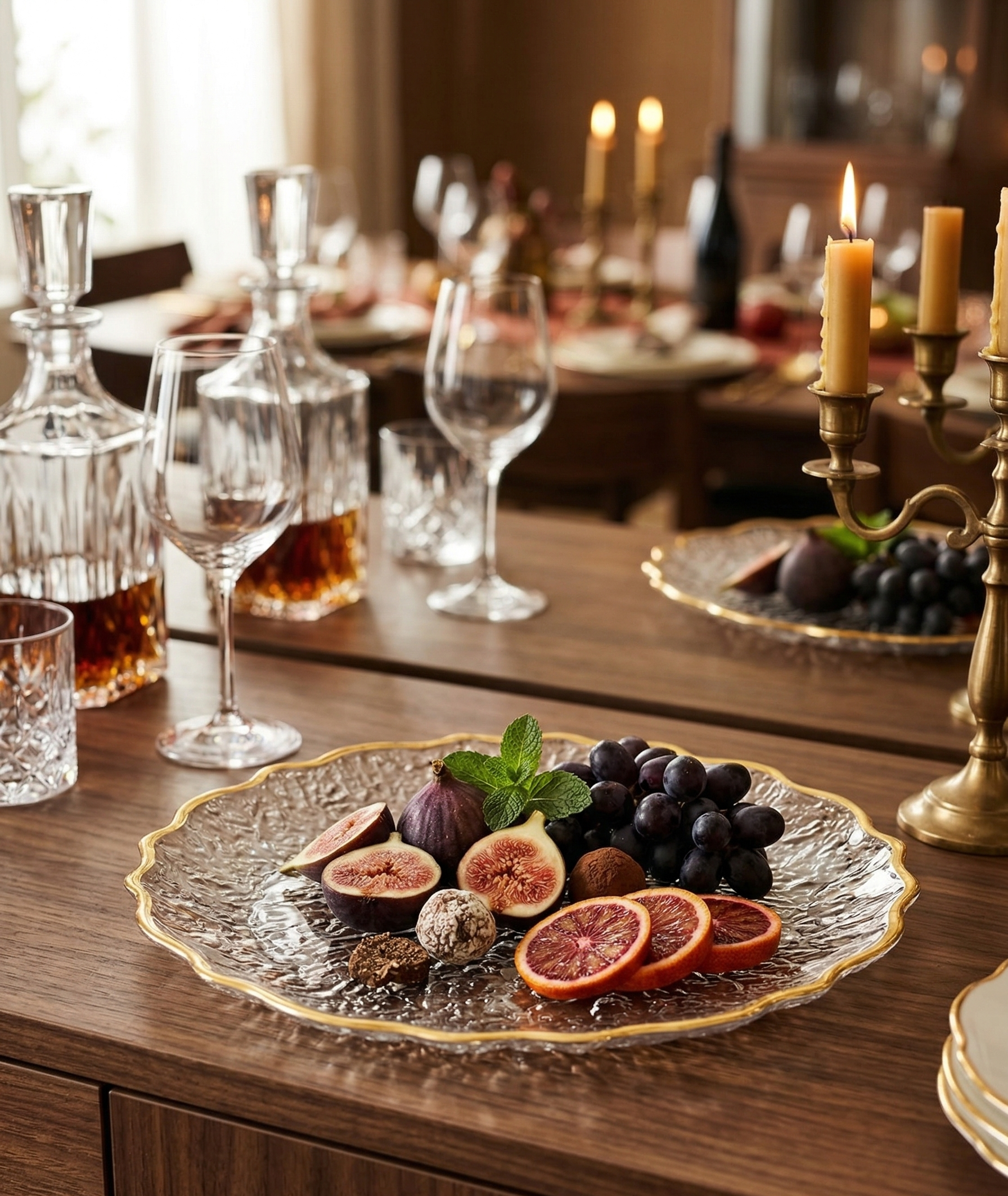 plato-base-vidrio-texturizado-borde-dorado-vimarq.com-el-salvador2