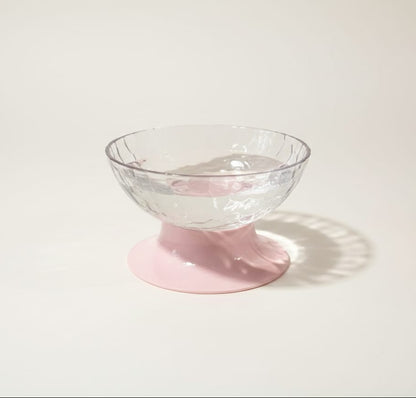 plato-elevado-cristal-rosa-gatos-vimarq.com-El-Salvador2