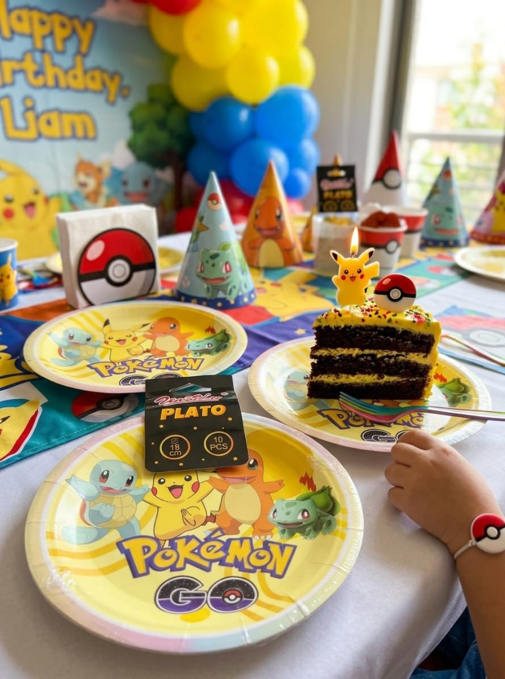 platos-desechables-papel-pokemon-pikachu-18cm-pack-10-unidades - vimarq.com