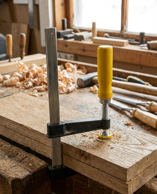 Prensa de Carpintero tipo F 120x300 mm - Uso Profesional | Sargenta Acero Reforzado