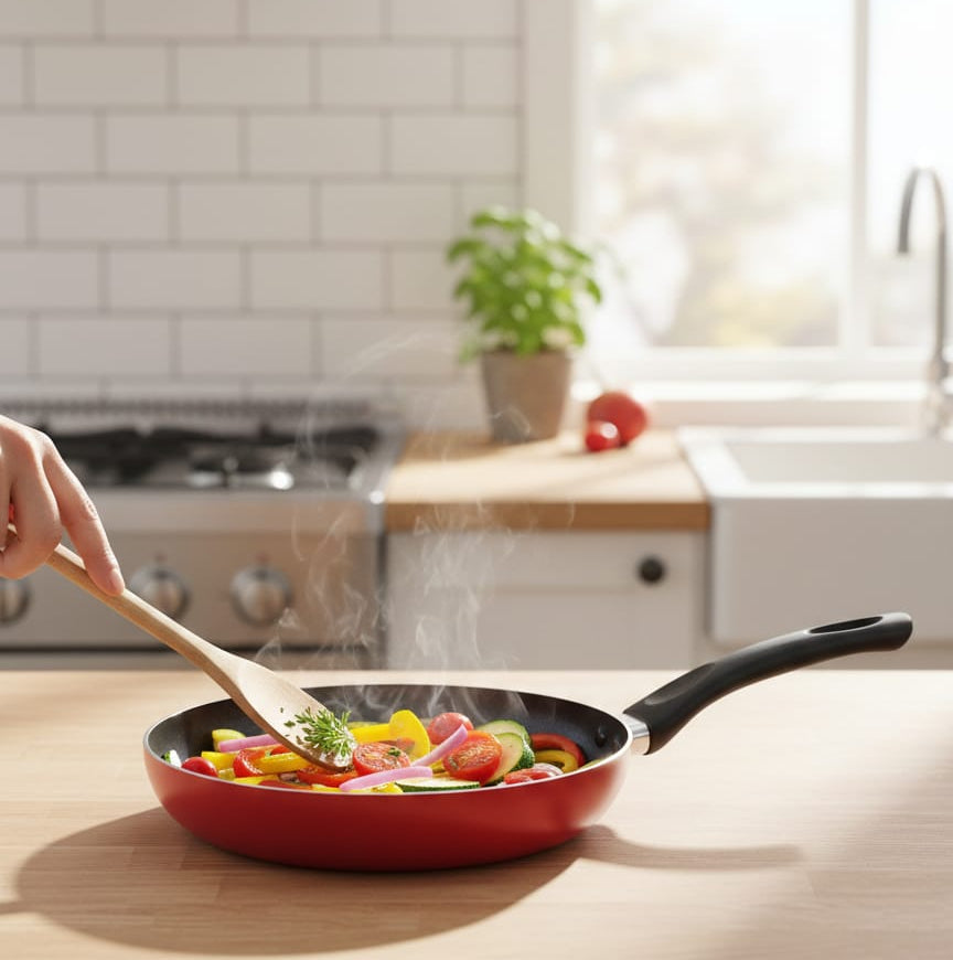 sarten-antiadherente-aluminio-rojo-vimarq.com-El-Salvador2