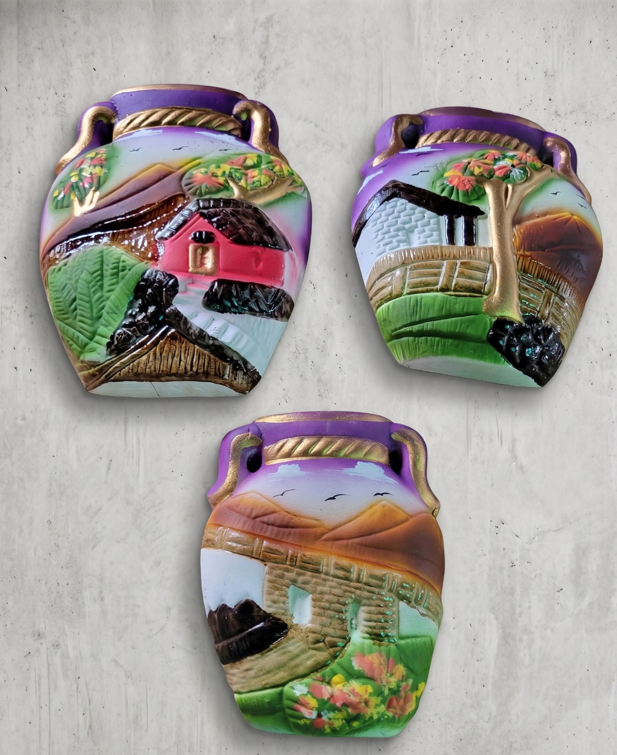 set-3-jarras-ceramica-decorativas-folk-art-pared2