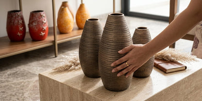 set-3-jarrones-bronce-texturizados-vimarq-com-El-Salvador