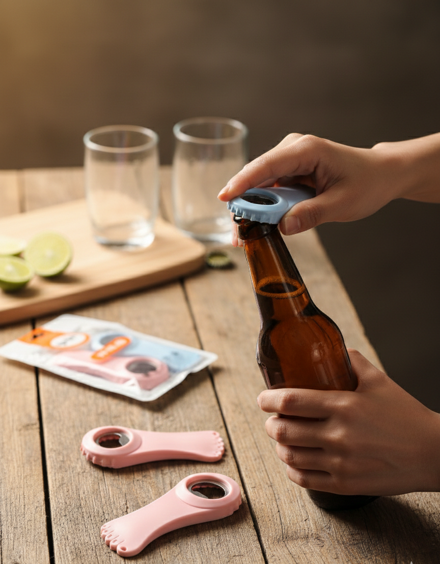 set-abrebotellas-creativo-yujie-diseno-pies-vimarq-com-el-salvado