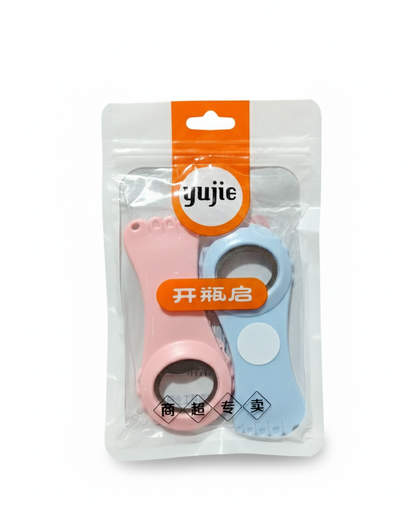 set-abrebotellas-creativo-yujie-diseno-pies-vimarq-com-el-salvado