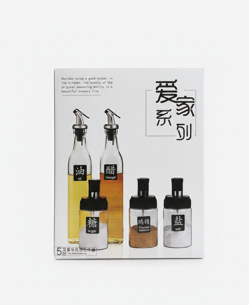 set-aceiteros-especieros-vidrio-5-piezas-vimarq.com-el-salvador