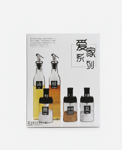 set-aceiteros-especieros-vidrio-5-piezas-vimarq.com-el-salvador