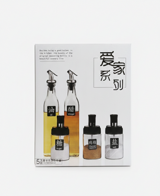 set-aceiteros-especieros-vidrio-5-piezas-vimarq.com-el-salvador