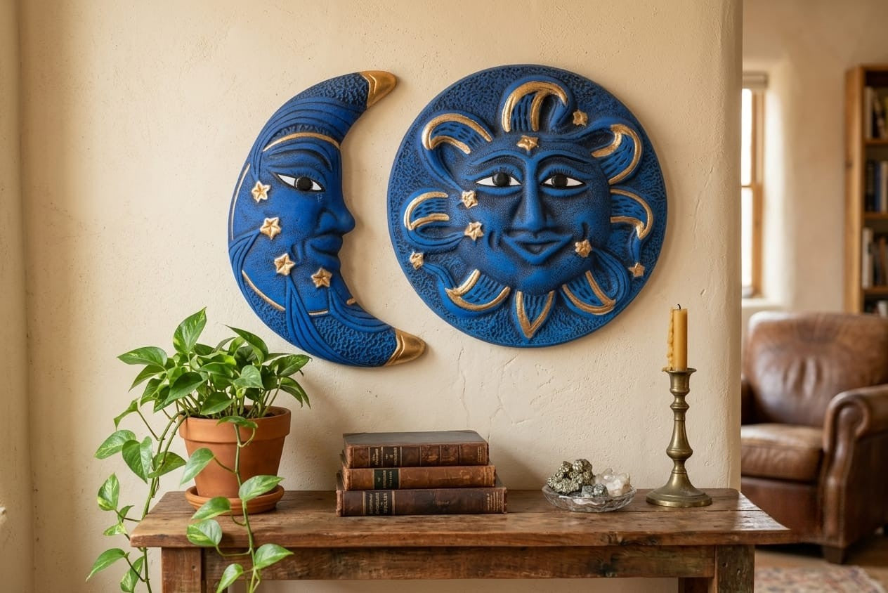 set-adornos-pared-sol-luna-azul-dorado-vimarq-com-el-salvador3