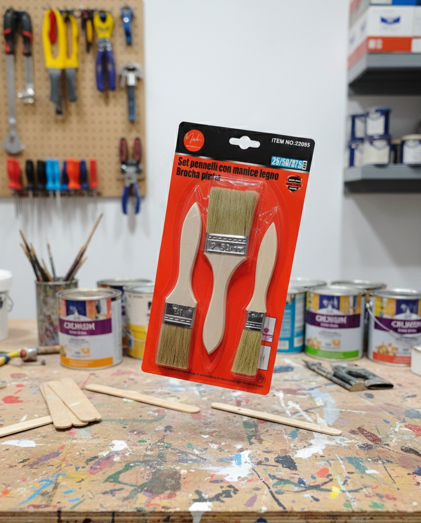 set-brochas-madera-3-piezas-pennello-vimarq.com-El-Salvador