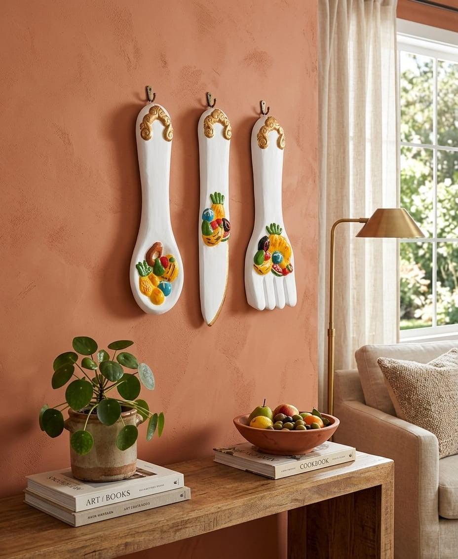 set-cubiertos-decorativos-pared-frutas-dorado-vimarq.com-el-salvador4