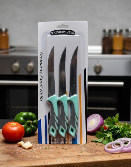set-cuchillos-acero-inoxidable-rainbow-star-mango-ergonomico-vimarq-com-el-salvador