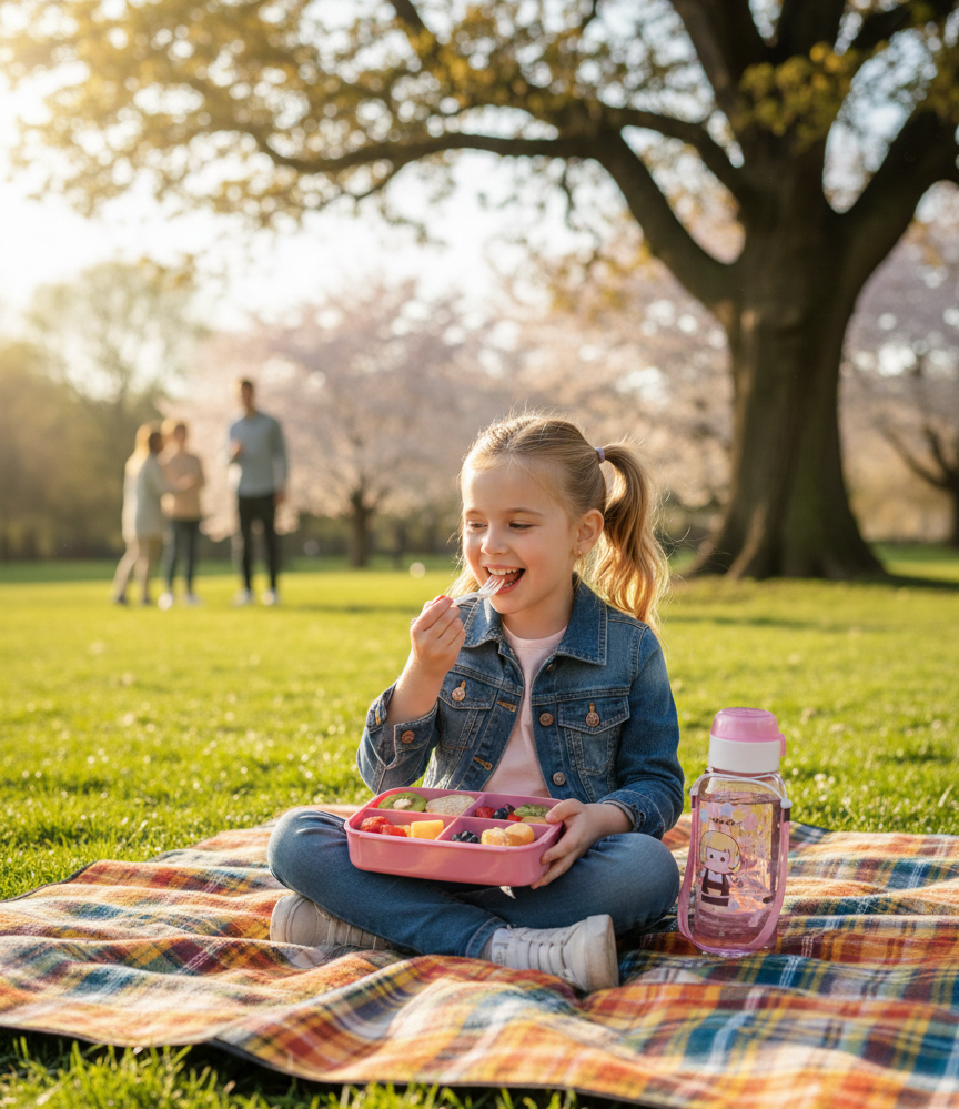 set-lonchera-botella-sweet-party-rosa-vimarq.com | El Salvador