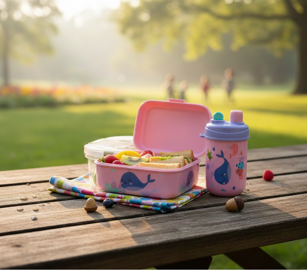 set-lonchera-y-botella-ballena-rosa-vimarq.com | El Salvador