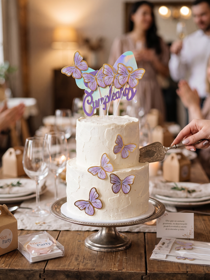 set-toppers-mariposas-feliz-cumpleanos-pastel-lila - vimarq.com