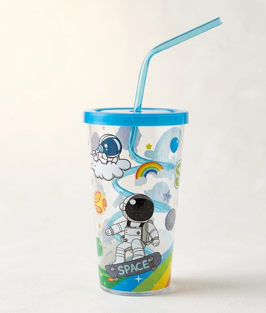 vaso-acrilico-infantil-astronauta-pajilla-espiral-vimarq.com-El-Salvador
