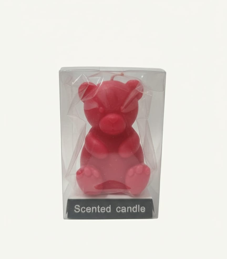 vela-decorativa-osito-rojo-empaque-vimarq-com-el-salvador